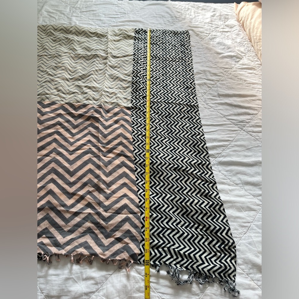 J Crew Patterned Scarf - image 5